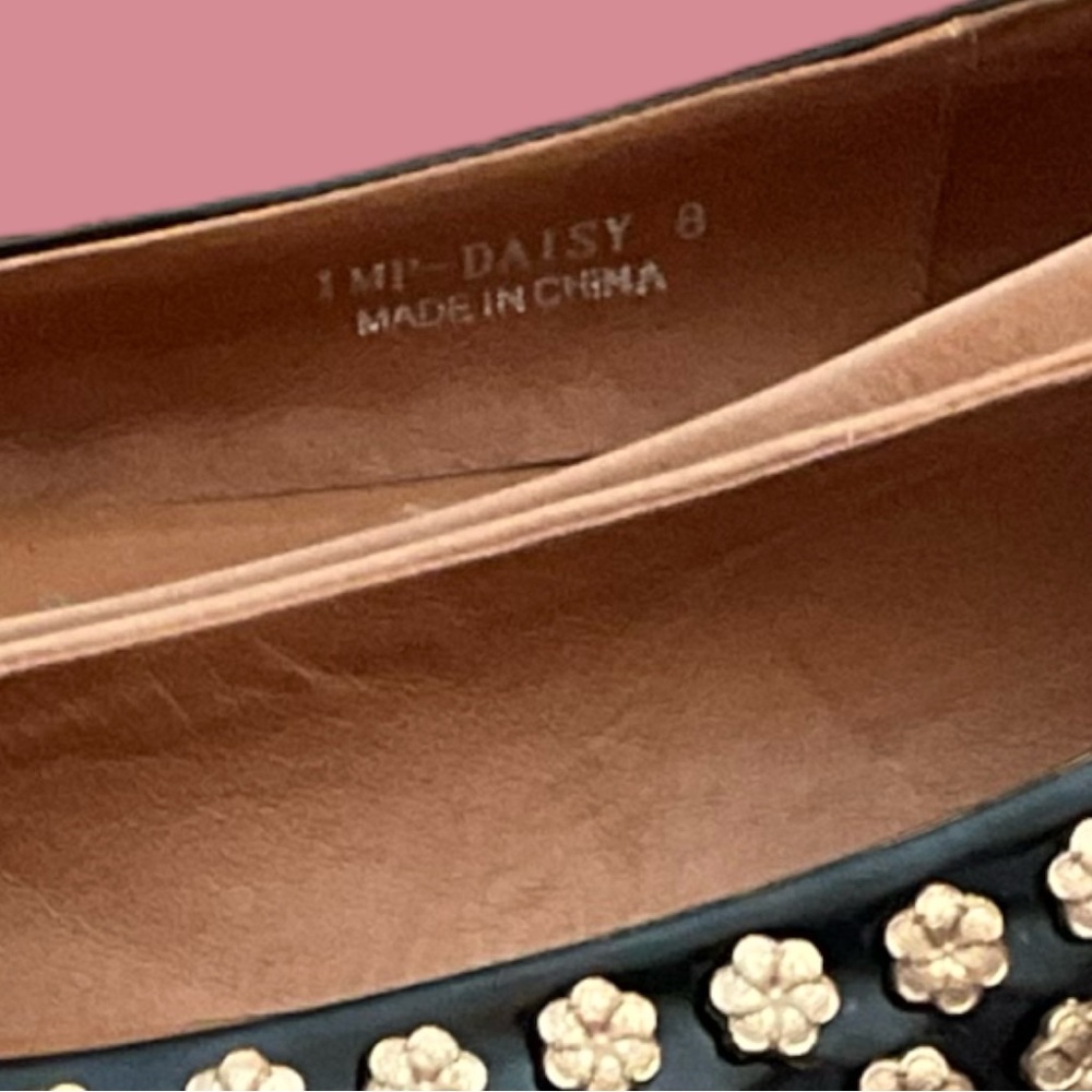 Jeffrey Campbell Metal Daisy Flats With Box - Picture 10 of 10